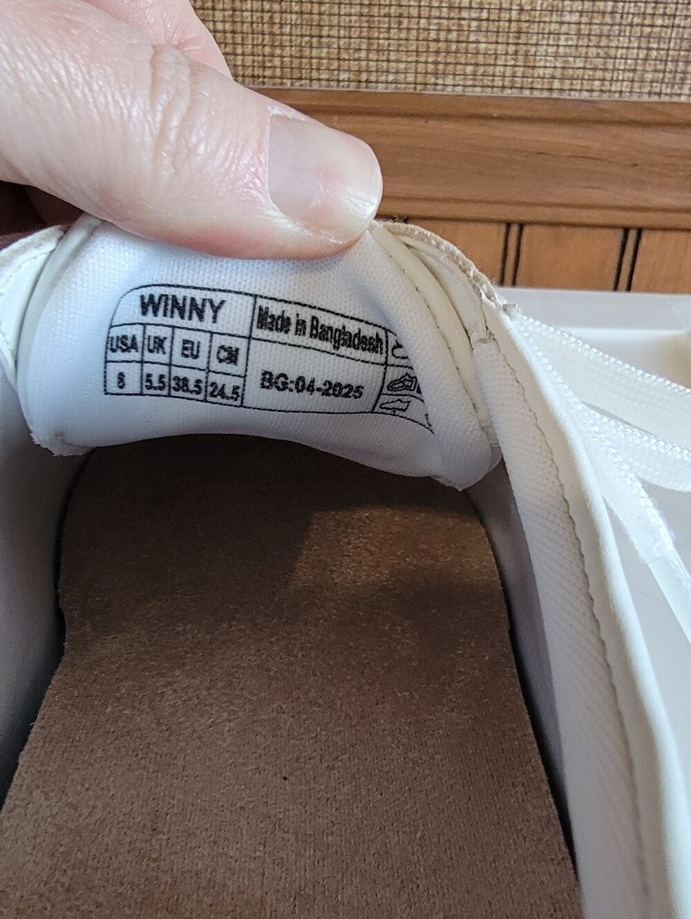 Vionic Winny White Low-Top Women’s Leather Sneakers Size 8 New Without Box - Picture 6 of 8